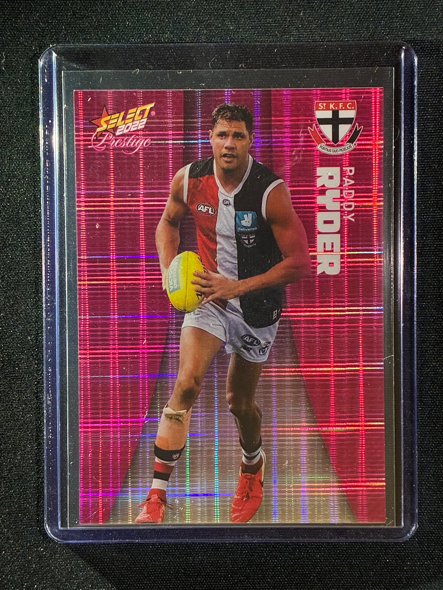 2022 Footy Stars Prestige PADDY RIDER Pink Parallel 295/325