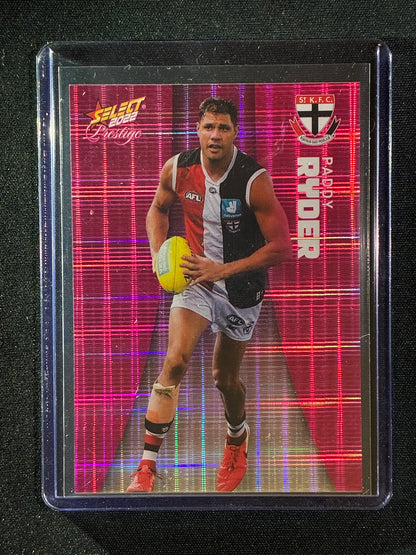2022 Footy Stars Prestige PADDY RIDER Pink Parallel 295/325