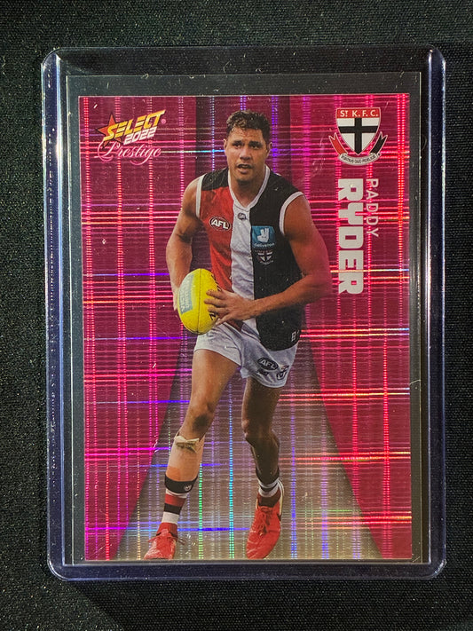 2022 Footy Stars Prestige PADDY RIDER Pink Parallel 295/325