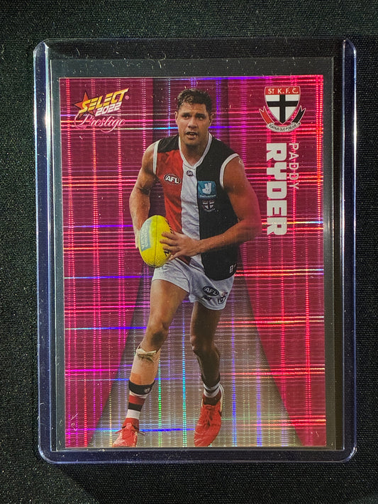 2022 Footy Stars Prestige PADDY RIDER Pink Parallel 310/325