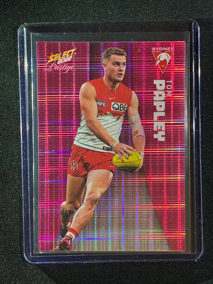 2022 Footy Stars Prestige TOM PAPLEY Pink Parallel 160/325