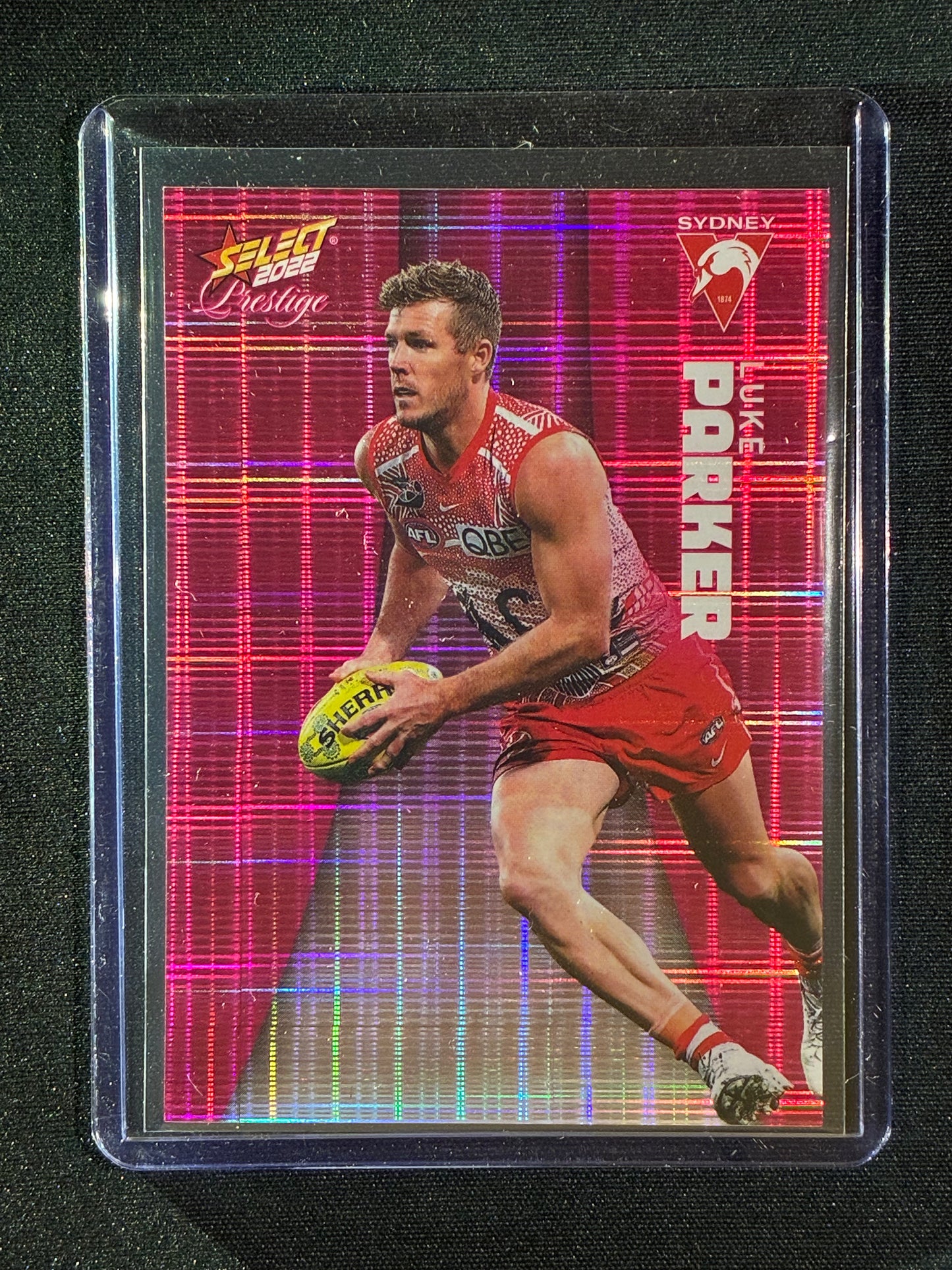 2022 Footy Stars Prestige LUKE PARKER Pink Parallel 18/325