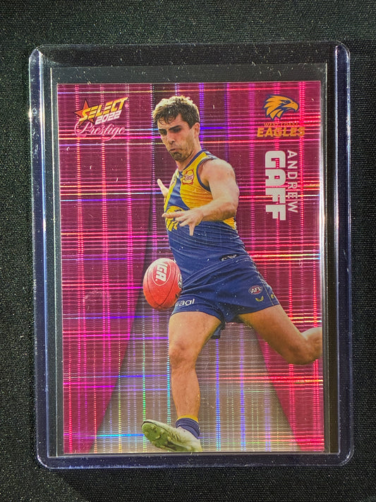 2022 Footy Stars Prestige ANDREW GAFF Pink Parallel 62/325