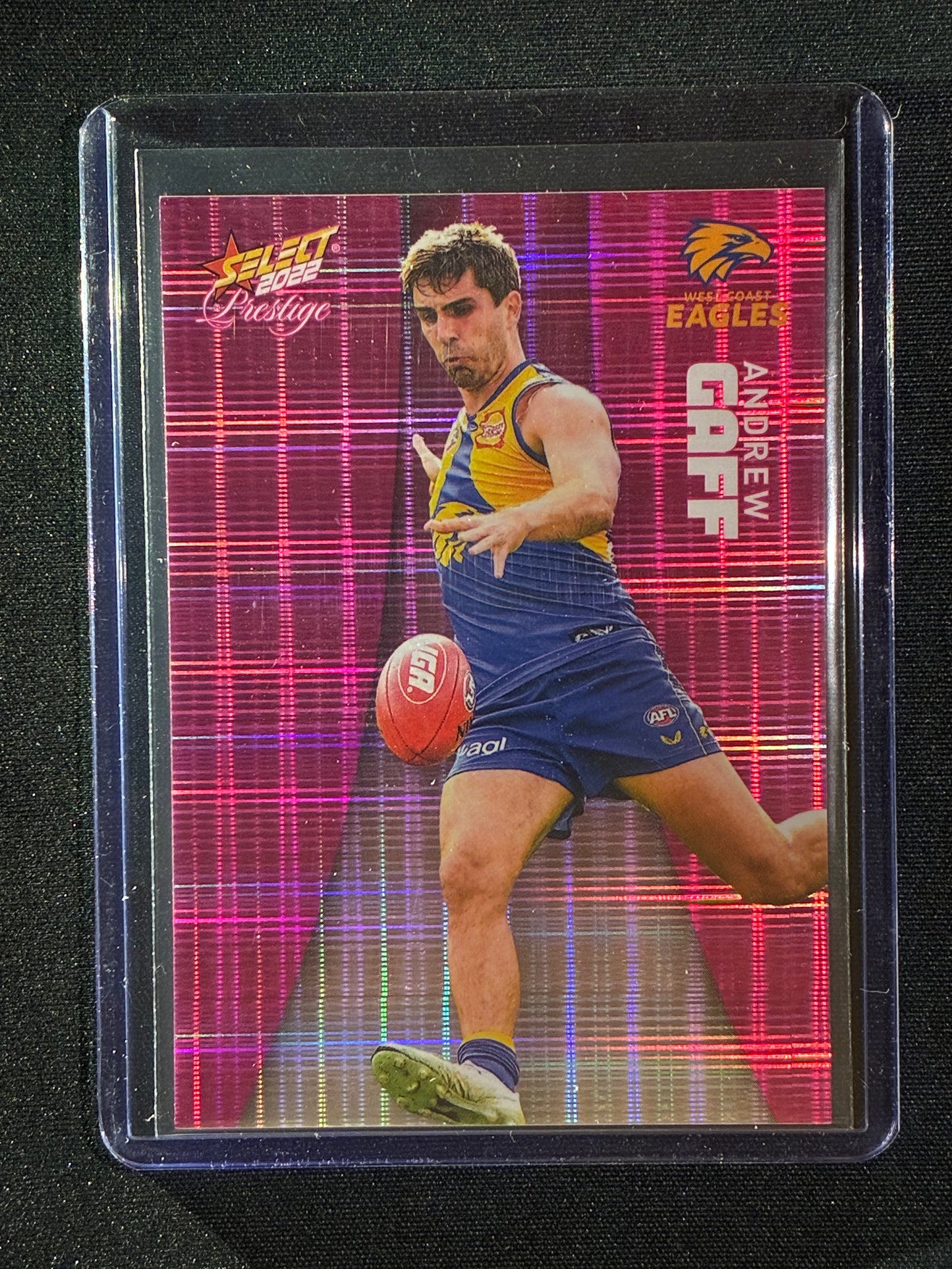2022 Footy Stars Prestige ANDREW GAFF Pink Parallel 178/325