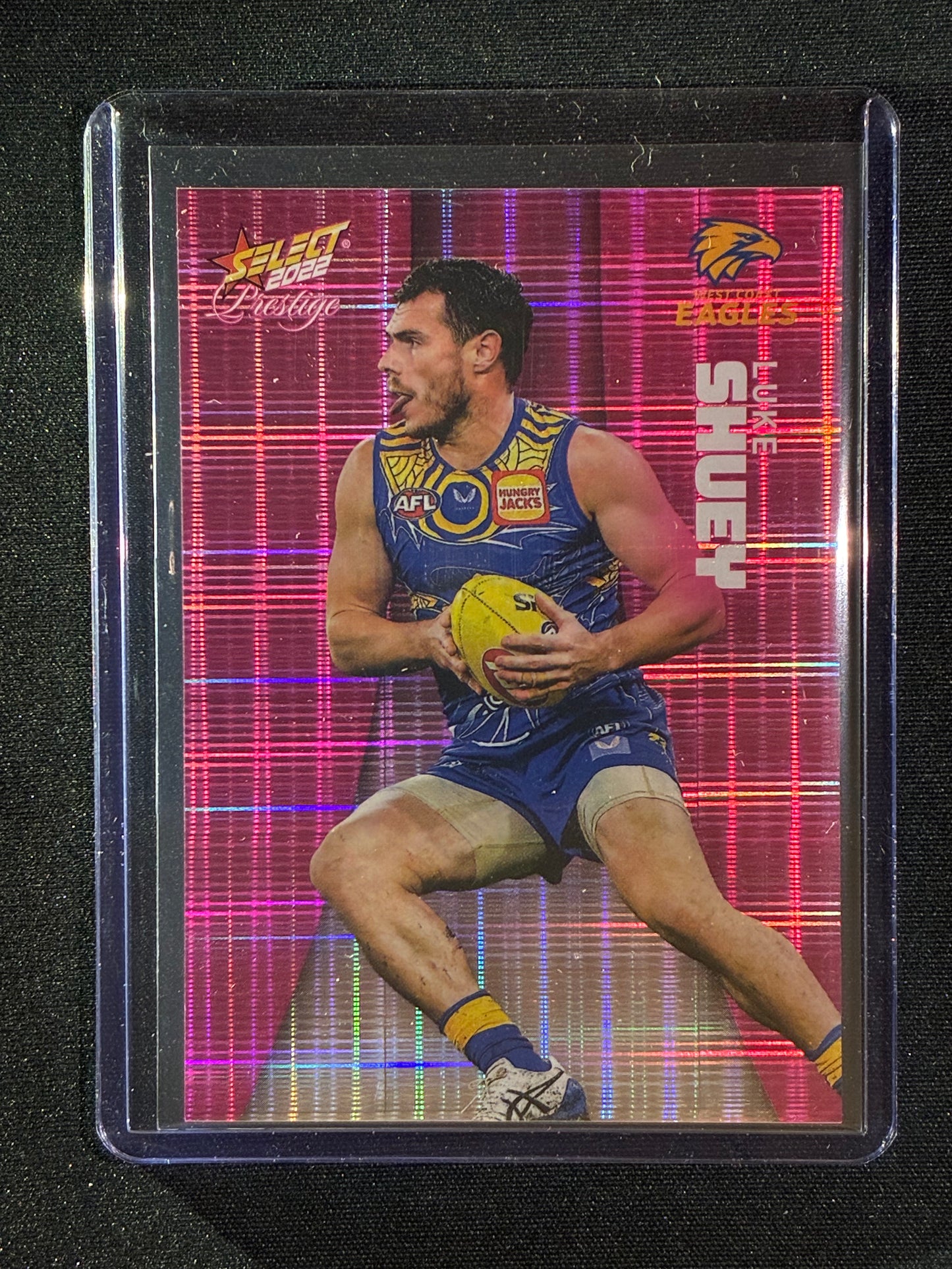 2022 Footy Stars Prestige LUKE SHUEY Pink Parallel 144/325