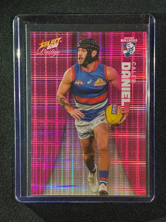 2022 Footy Stars Prestige CALEB DANIEL Pink Parallel 57/325