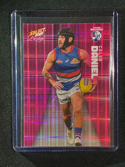 2022 Footy Stars Prestige CALEB DANIEL Pink Parallel 89/325