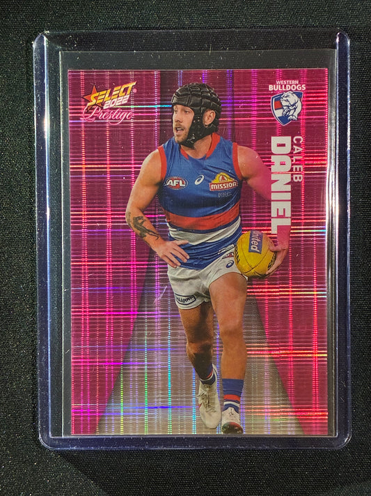 2022 Footy Stars Prestige CALEB DANIEL Pink Parallel 89/325
