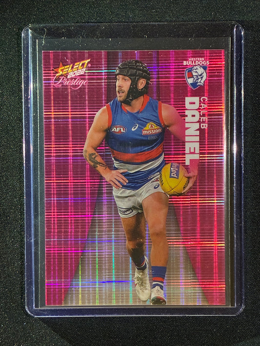 2022 Footy Stars Prestige CALEB DANIEL Pink Parallel 95/325