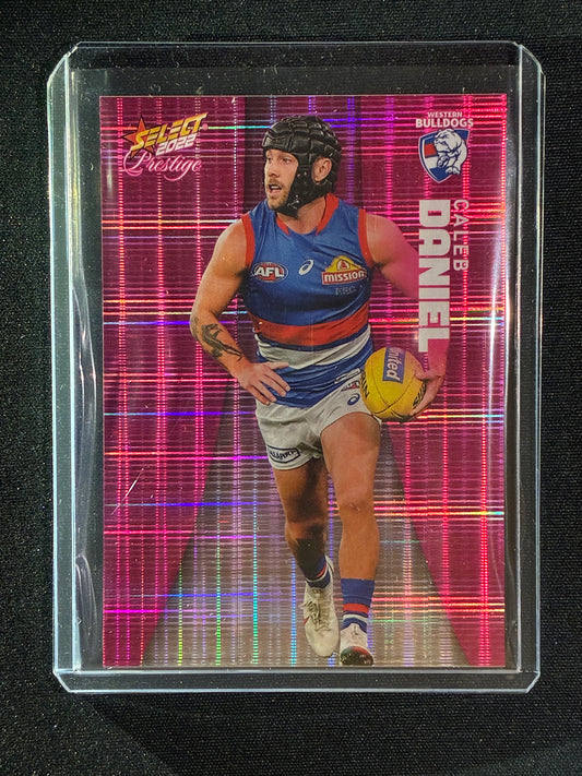 2022 Footy Stars Prestige CALEB DANIEL Pink Parallel 254/325