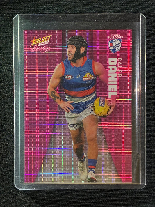 2022 Footy Stars Prestige CALEB DANIEL Pink Parallel 285/325