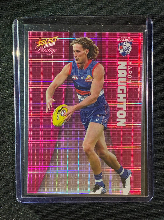 2022 Footy Stars Prestige AARON NAUGHTON Pink Parallel 270/325