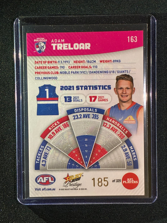 2022 Footy Stars Prestige ADAM TRELOAR Pink Parallel 185/325