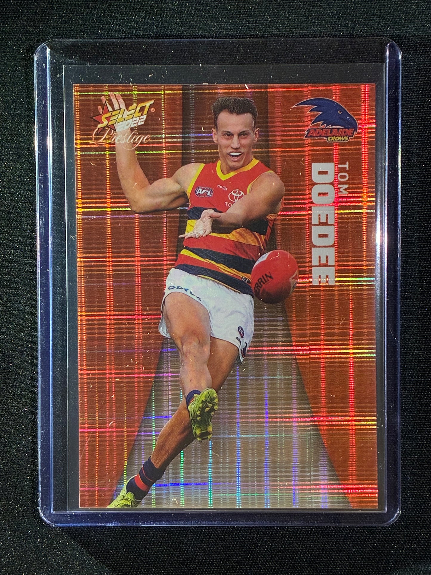 2022 Footy Stars Prestige TOM DOEDEE Orange Parallel 76/210