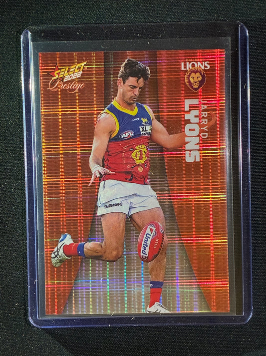 2022 Footy Stars Prestige JARRYD LYONS Orange Parallel 37/210