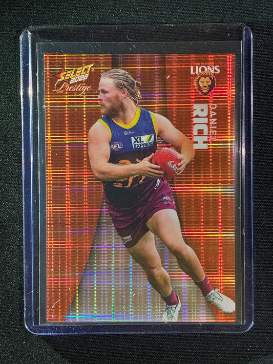 2022 Footy Stars Prestige DANIEL RICH Orange Parallel 193/210