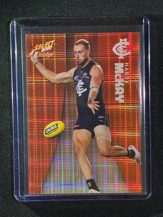 2022 Footy Stars Prestige HARRY MCKAY Orange Parallel 72/210