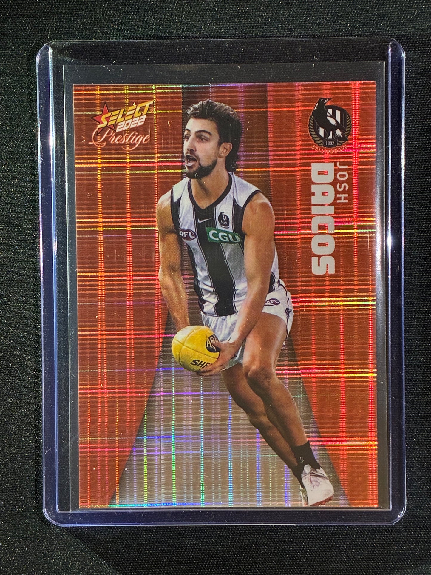 2022 Footy Stars Prestige JOSH DAICOS Orange Parallel 67/210