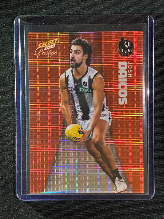 2022 Footy Stars Prestige JOSH DAICOS Orange Parallel 67/210