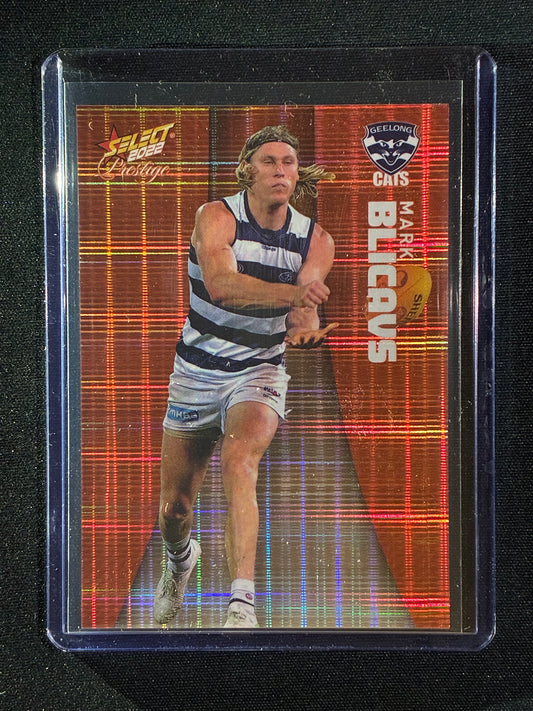 2022 Footy Stars Prestige MARK BLICAVS Orange Parallel 60/210
