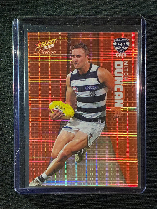 2022 Footy Stars Prestige MITCH DUNCAN Orange Parallel 163/210