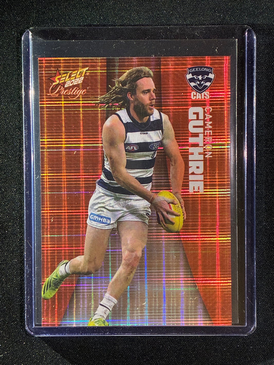 2022 Footy Stars Prestige CAMERON GUTHRIE Orange Parallel 27/210