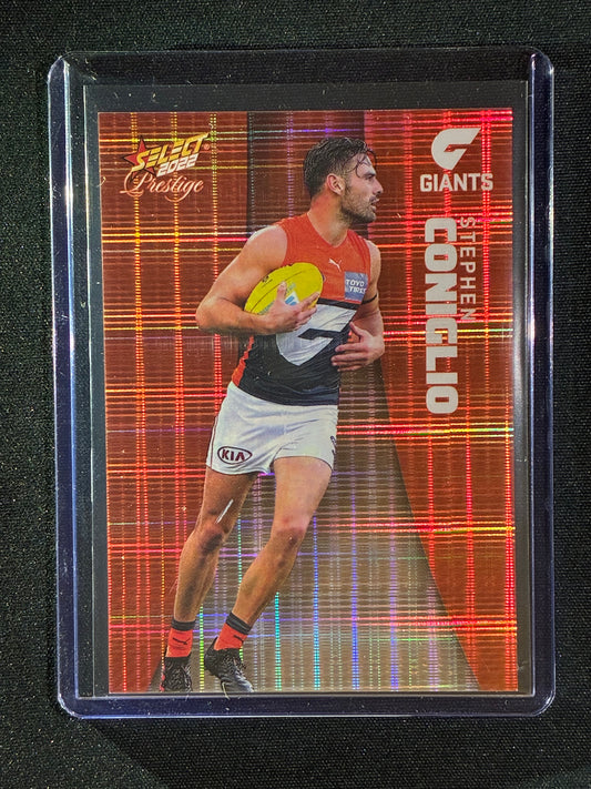 2022 Footy Stars Prestige STEPHEN CONIGLIO Orange Parallel 64/210
