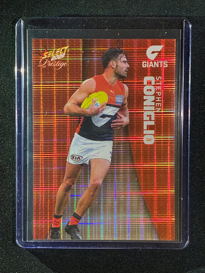2022 Footy Stars Prestige STEPHEN CONIGLIO Orange Parallel 126/210