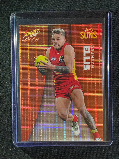 2022 Footy Stars Prestige BRANDON ELLIS Orange Parallel 34/210