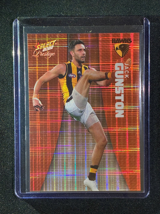 2022 Footy Stars Prestige JACK GUNSTON Orange Parallel 92/210