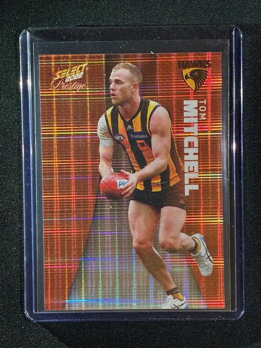 2022 Footy Stars Prestige TOM MITCHELL Orange Parallel 82/210