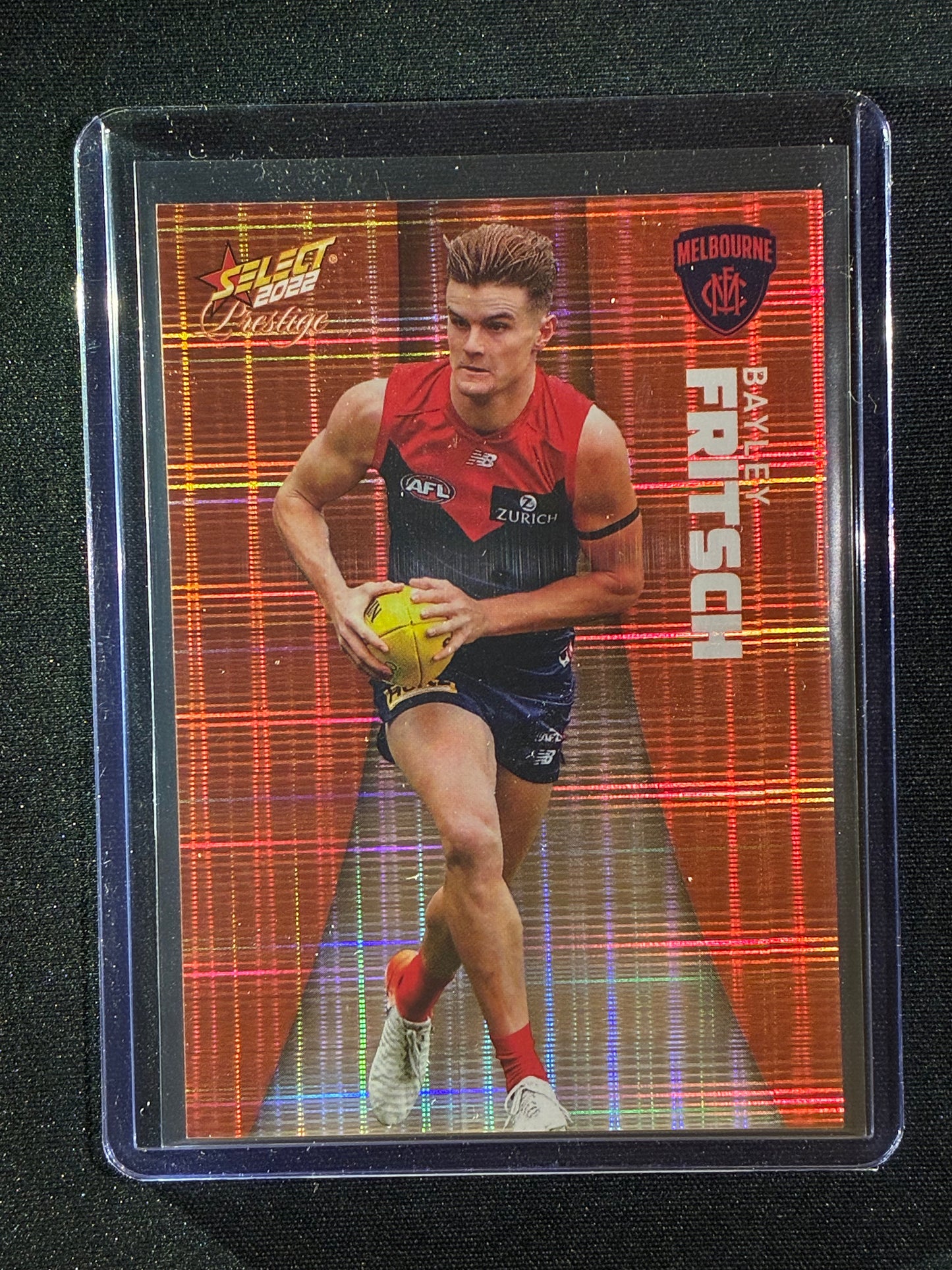 2022 Footy Stars Prestige BAYLEY FRITSCH Orange Parallel 206/210