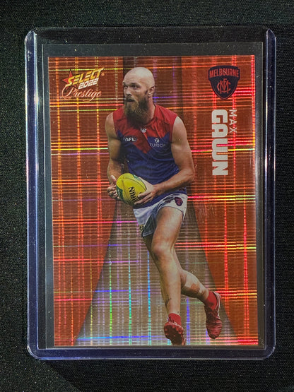 2022 Footy Stars Prestige MAX GAWN Orange Parallel 132/210
