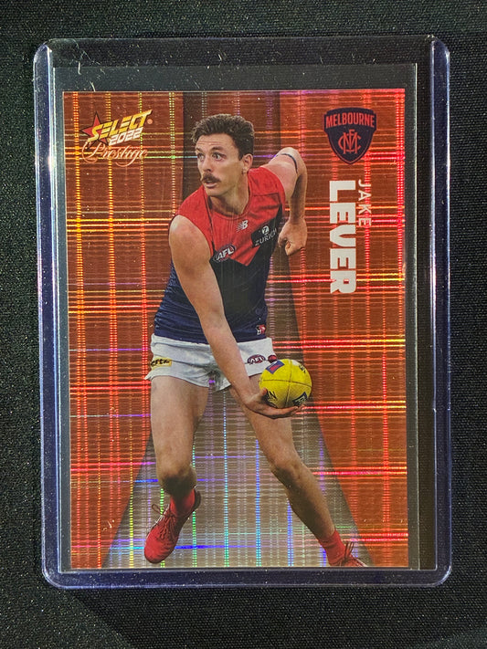 2022 Footy Stars Prestige JAKE LEVER Orange Parallel 16/210