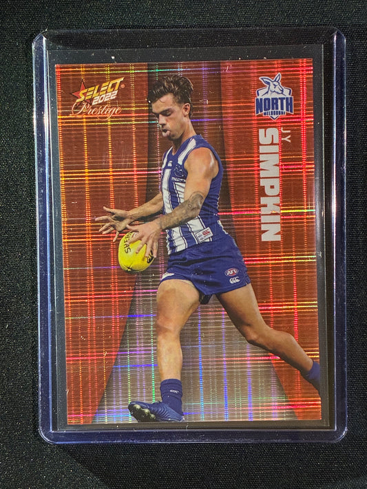2022 Footy Stars Prestige JY SIMPKIN Orange Parallel 48/210