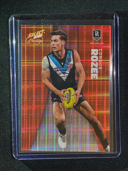 2022 Footy Stars Prestige CONNOR ROZEE Orange Parallel 209/210