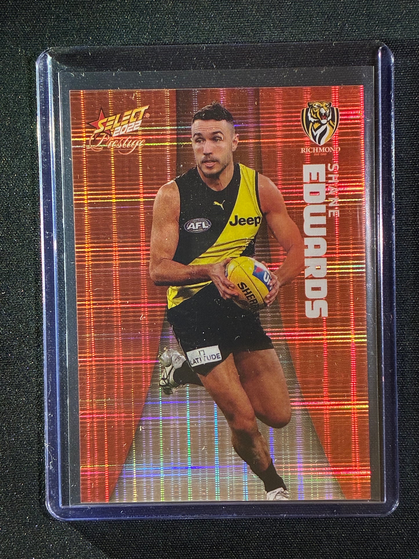 2022 Footy Stars Prestige SHANE EDWARDS Orange Parallel 195/210
