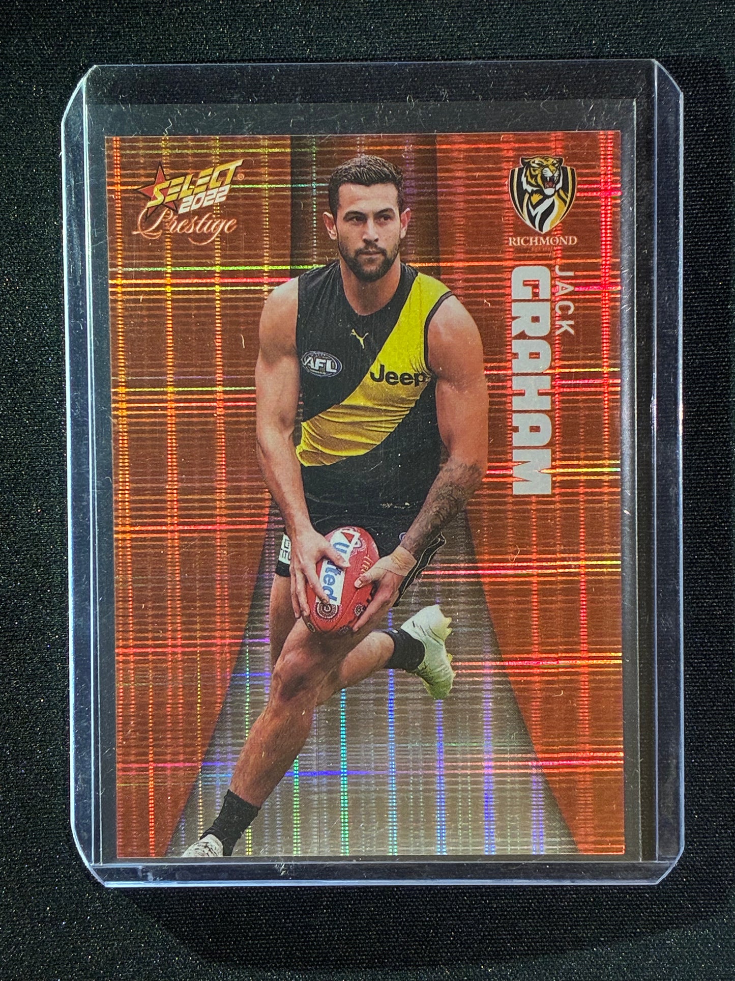 2022 Footy Stars Prestige JACK GRAHAM Orange Parallel 103/210