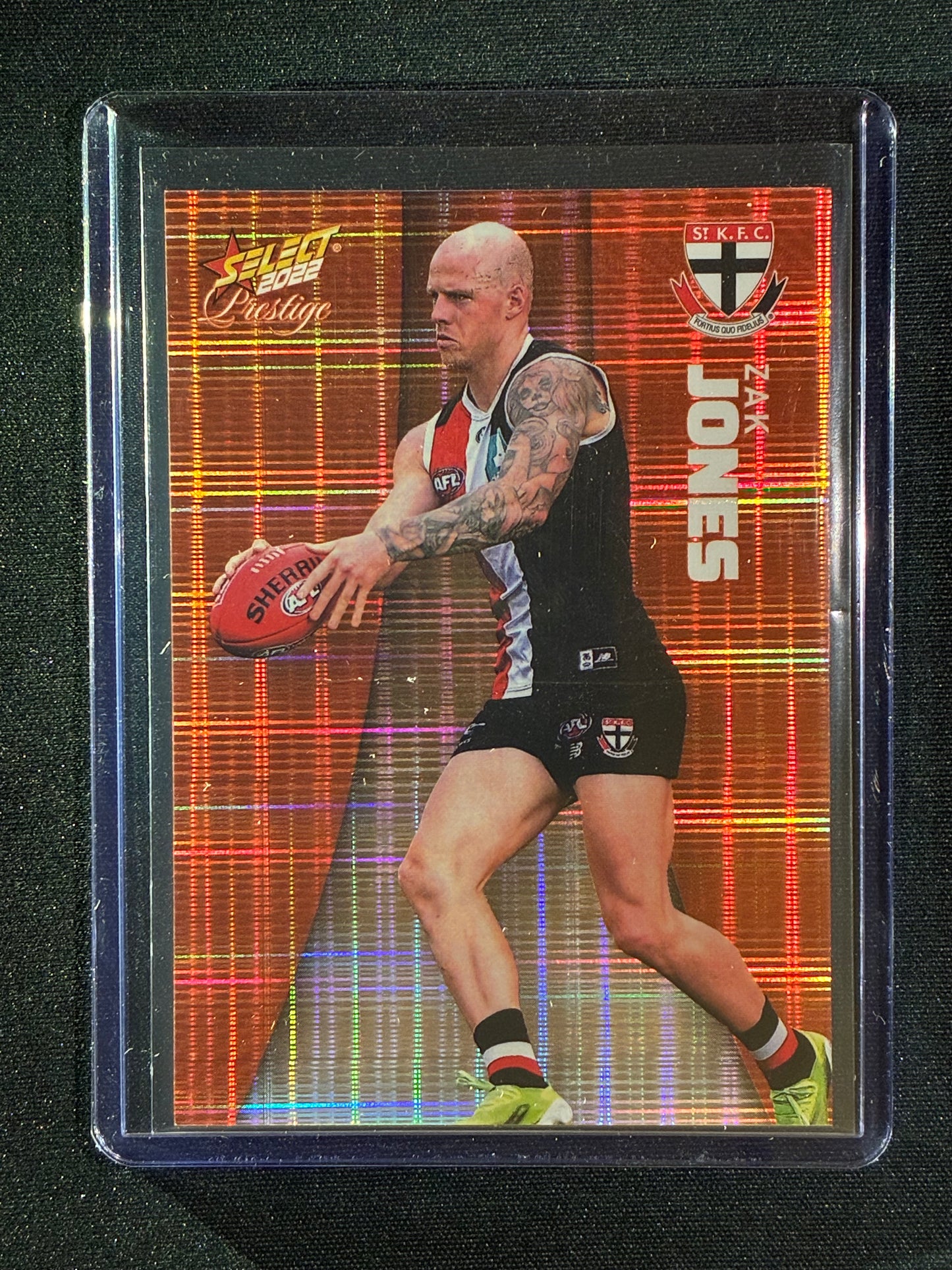 2022 Footy Stars Prestige ZAK JONES Orange Parallel 128/210