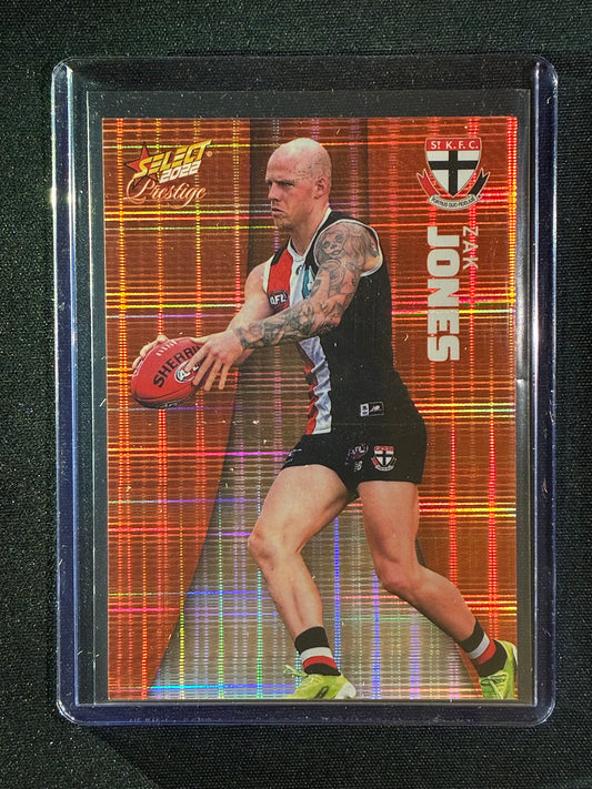 2022 Footy Stars Prestige ZAK JONES Orange Parallel 128/210
