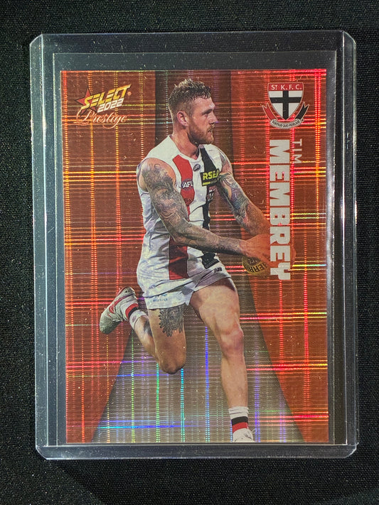 2022 Footy Stars Prestige TIM MEMBREY Orange Parallel 151/210