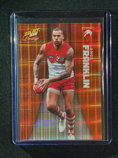 2022 Footy Stars Prestige LANCE FRANKLIN Orange Parallel 177/210