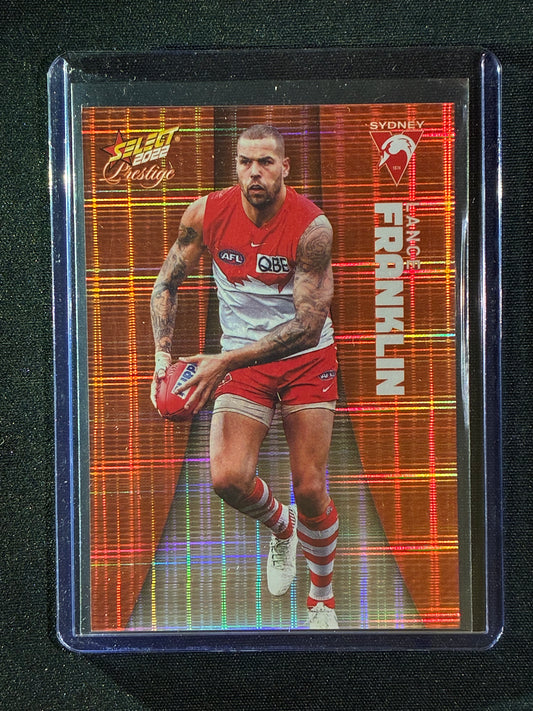 2022 Footy Stars Prestige LANCE FRANKLIN Orange Parallel 177/210