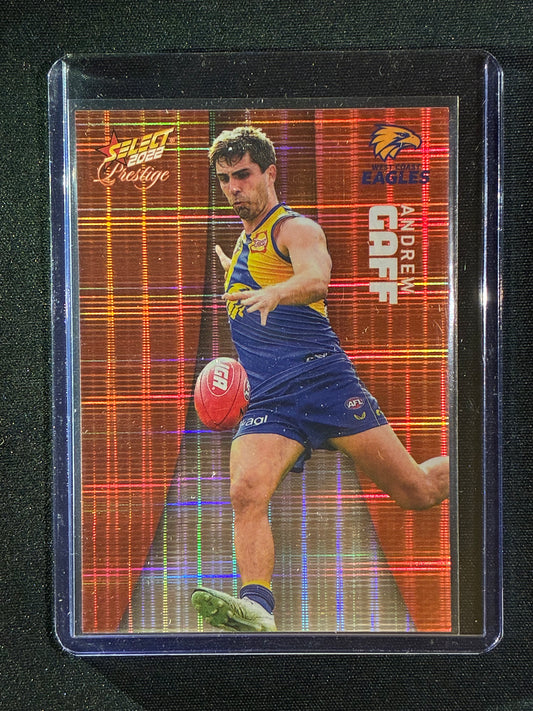 2022 Footy Stars Prestige ANDREW GAFF Orange Parallel 006/210