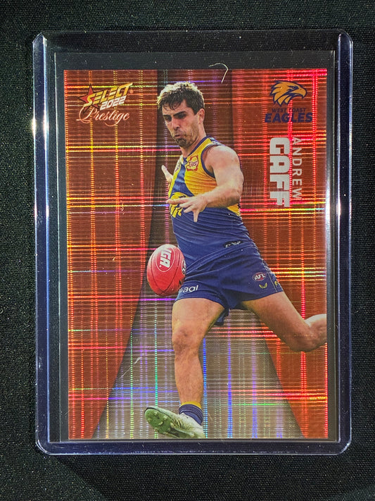 2022 Footy Stars Prestige ANDREW GAFF Orange Parallel 149/210