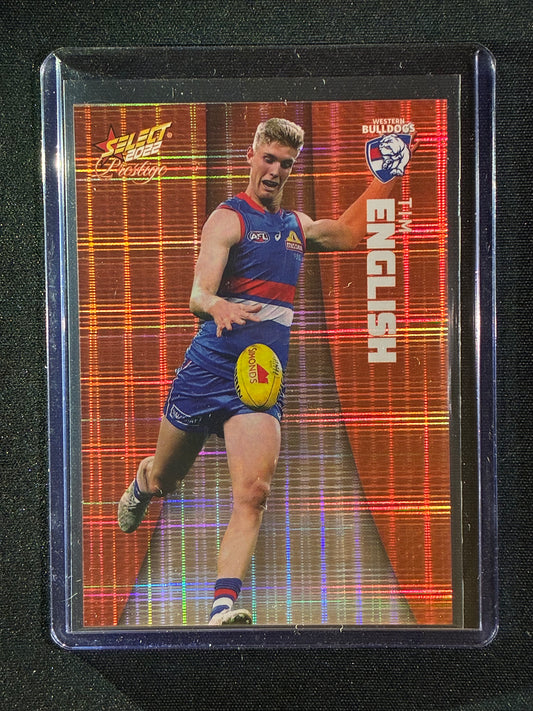 2022 Footy Stars Prestige TIM ENGLISH Orange Parallel 121/210