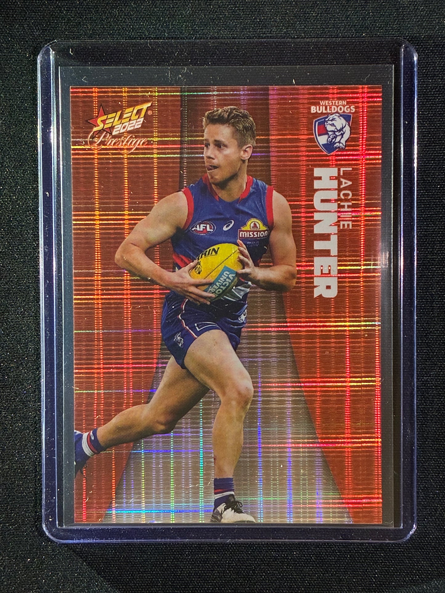 2022 Footy Stars Prestige LACHIE HUNTER Orange Parallel 161/210