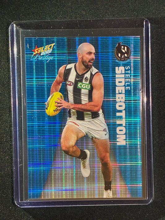 2022 Footy Stars Prestige STEELE SIDEBOTTOM Blue Parallel 21/110