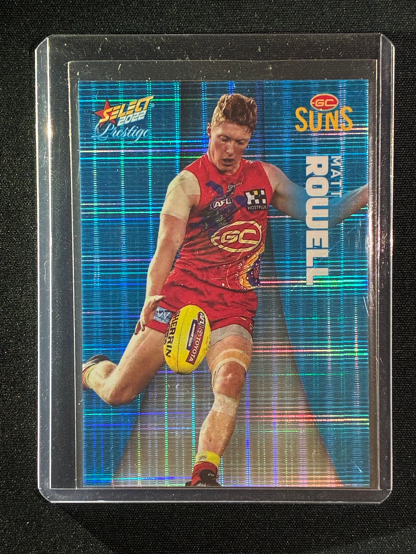 2022 Footy Stars Prestige MATT ROWELL Blue Parallel 55/110