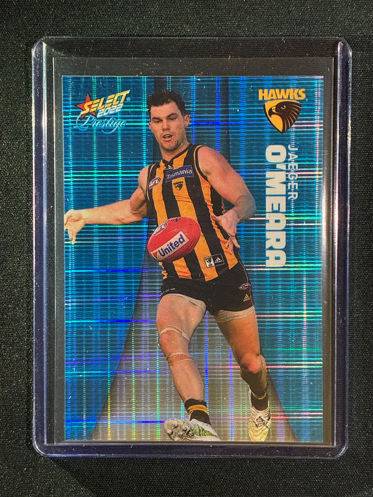 2022 Footy Stars Prestige JAEGER O'MEARA Blue Parallel 38/110